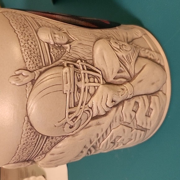 Vintage 1999 Atlanta Falcons beer stein stoneware Mug 6" height - Picture 4 of 6